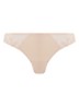 Andora string met kant - Beige