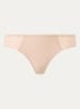 Slip met opengewerkt dessin - Beige