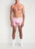 Boxershort met logoband in 3-pack - Roze