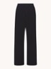 Boyfriend mid waist loose fit loungebroek met steekzakken - Zwart