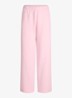 Cotton Fleece mid waist straight fit joggingbroek met steekzakken - Halite