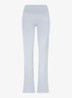 Cotton Jersey mid waist straight fit loungebroek - Lichtblauw