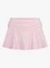 Cotton Jersey minirok met volant - Roze