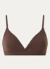 Fits Everybody bralette zonder vulling - Donkerbruin