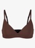 Fits Everybody Crossover bralette zonder vulling - Chocoladebruin