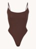 Fits Everybody stringbody met stretch - Donkerbruin