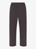 Jersey Lounge straight fit loungebroek met steekzakken - Donkergrijs