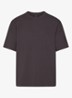 Jersey Lounge T-shirt met ronde hals - Antraciet
