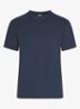 Skims Cotton T-shirt met ronde hals - Donkerblauw