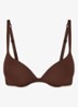 Skims Ultimate plunge push up bh - Chocoladebruin