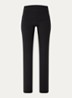 Soft Lounge mid waist flared loungebroek - Zwart