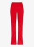 Soft Lounge mid waist flared loungebroek - Rood