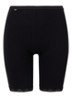 Basic+ long halflange shorts met kant - Zwart