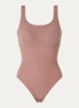Zero Feel 2.0 naadloze body met uitneembare vulling - Oudroze