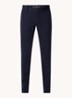 Slim fit chino met steekzakken - Donkerblauw