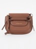 Clint crossbodytas van leer - Cognac