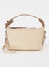 Deniz handtas van leer met afneembare schouderriem - Beige