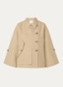 Agatha jack met klepzak - Beige