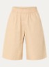 Blairsw high waist wide fit culotte met steekzakken - Camel