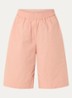 Blairsw high waist wide fit culotte met steekzakken - Zalmroze