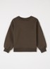 Elis sweater met print - Bruin