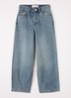 Havana tapered jeans met steekzakken - Donkerblauw