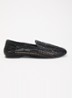 Henrietsw loafer van leer - Zwart