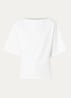 Teasw T-shirt met boothals - Wit