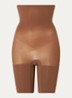 Everyday high waisted naadloze corrigerende short - Donkerbruin