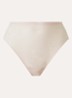 High waist hipster van kant - Creme
