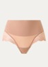 SPANXsupersmooth® Undie-tectable® corrigerende hipster met kant - Zand