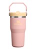 De IceFlow™ Flip Straw 2.0 waterfles 0,41 liter - Zalmroze
