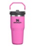 De IceFlow™ Flip Straw 2.0 waterfles 0,41 liter - Roze