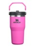 De IceFlow™ Flip Straw 2.0 waterfles 0,59 liter - Roze