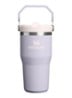 De IceFlow™ Flip Straw 2.0 waterfles 0,6 liter - Paars