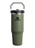 De IceFlow™ Flip Straw 2.0 waterfles 0,89 liter - Groen