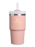 De Quencher® H2.O FlowState™ thermosfles 0,6 liter - Zalmroze
