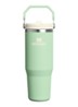 Ice Flow Flip Straw waterfles 0,89 liter - Lichtgroen