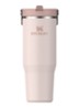 Ice Flow Flip Straw waterfles 89 cl - Lichtroze