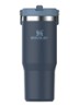 PMI The IceFlow™ Flip Straw Tumbler thermosfles 0,89 liter - Donkerblauw