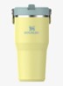 The IceFlow™ Flip Straw waterfles 60 cl  - Pomelo / Geel