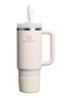The Quencher® bekerhoes en rietjes dop 3-delig - Gebroken wit