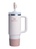 The Quencher® bekerhoes en rietjes dop 3-delig - Zalmroze