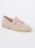 Portland loafer van suède - Beige