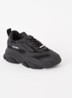 Possession-E sneaker met mesh detail  - Zwart