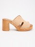 Sunkissed muiltje van suède - Beige