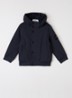 00001 softshell jack met logo - Donkerblauw