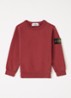 00001 sweater met logo - Bordeauxrood