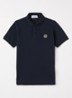 00002 Polo met logo - Donkerblauw
