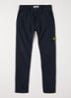 00002 slim fit chino met broekzakken - Donkerblauw